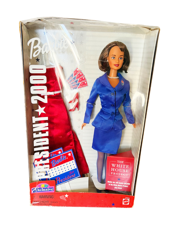 President Barbie Doll Toys “R” Us Exclusive 2000 NIB