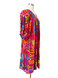 Colorful Patchwork Dress L|XL