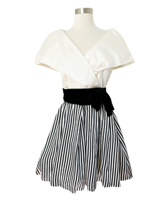 Cutie Striped Party Dress | Medium (Sold As Is)