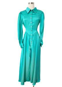 Fashion Brand Company Teal Jumpsuit | Medium