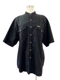 Black Guess? Cotton Button Down | XL