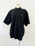 Black Guess? Cotton Button Down | XL