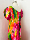 Rainbow Tie Dye Couples Dress and Button Down Set | Medium & Large