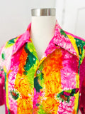 Rainbow Tie Dye Couples Dress and Button Down Set | Medium & Large