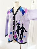 Storybook Knits New Years Eve Cardigan | XL