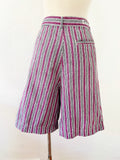 Drummer Boy Collection Striped Cotton Shorts | Medium 33”