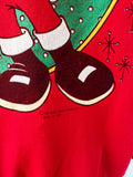 Mickey and Minnie Mistletoe Holiday Sweatshirt | Large