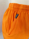 Orange Crush Cotton Shorts | Medium to Large