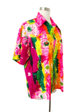 Rainbow Tie Dye Couples Dress and Button Down Set | Medium & Large