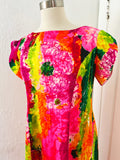Rainbow Tie Dye Couples Dress and Button Down Set | Medium & Large