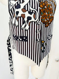 Striped Silkscapes Animal Vest | Medium