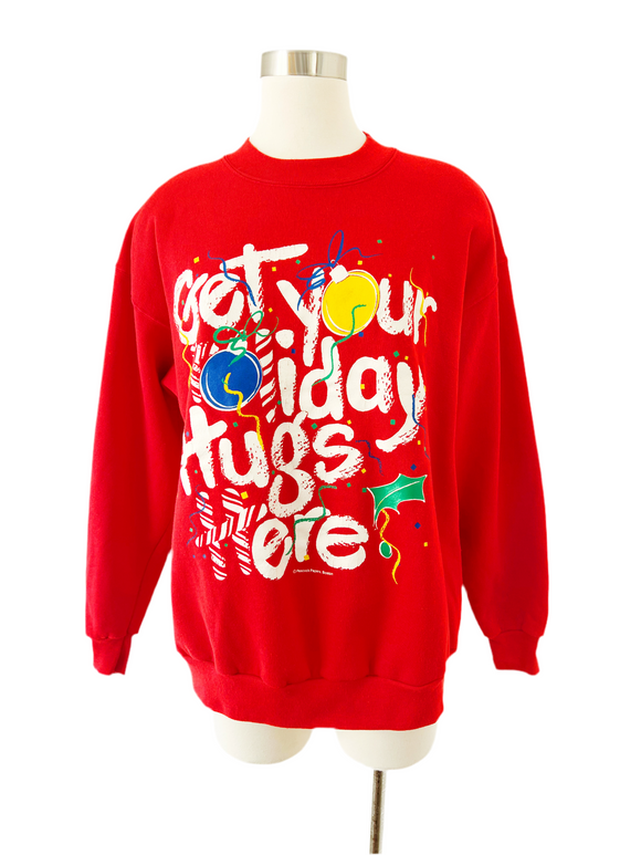 Holiday Hug Sweatshirt | Large