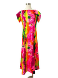 Rainbow Tie Dye Couples Dress and Button Down Set | Medium & Large