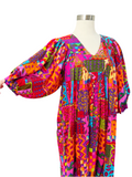 Colorful Patchwork Dress L|XL