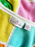 Beaded Pastel Fruit Cardigan | Large