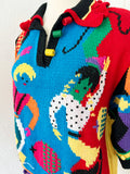 Berek Pima Cotton Pullover Knit Top | Large