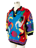 Berek Pima Cotton Pullover Knit Top | Large