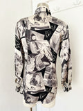 Old Hollywood Movie Stars Silk Print Button Down | Small