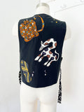 Striped Silkscapes Animal Vest | Medium