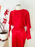 Regina Kravitz Red Jumpsuit | Medium