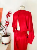 Regina Kravitz Red Jumpsuit | Medium