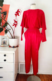 Regina Kravitz Red Jumpsuit | Medium