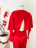 Regina Kravitz Red Jumpsuit | Medium