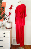 Regina Kravitz Red Jumpsuit | Medium